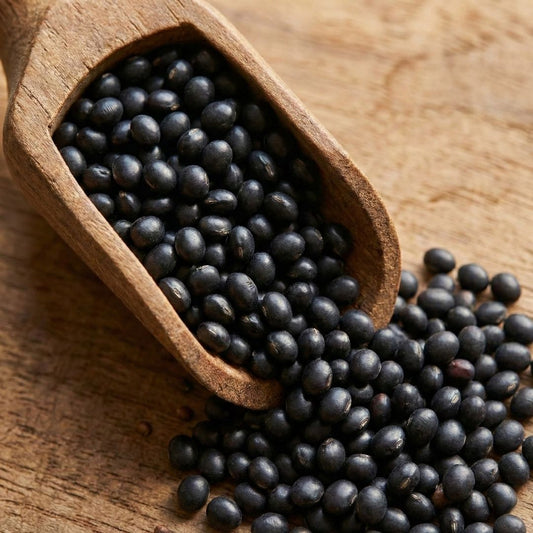 Superfarmers Premium Himalayan Black Soybean (Pahadi Kali Soyabean / Bhatt) – Whole & Unpolished (500g)