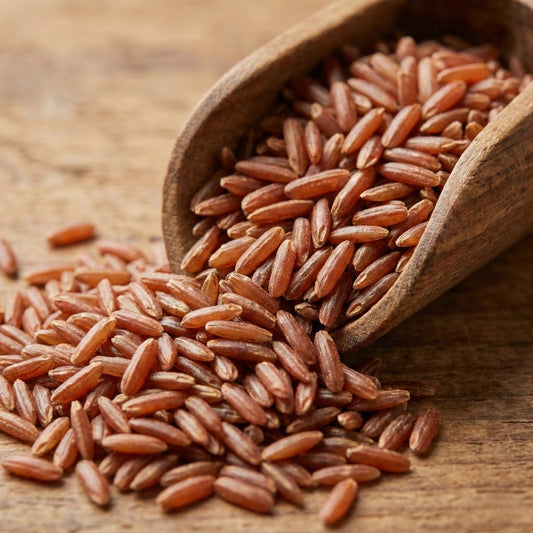 Superfarmers Premium Himalayan Red Rice (Pahadi Lal Chawal) – Unpolished & Whole Grain (500g)