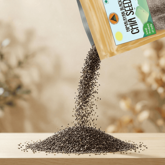 Superfarmers Himalayan Black Chia Seeds - Raw & Nutrient-Rich (100g / 250g)