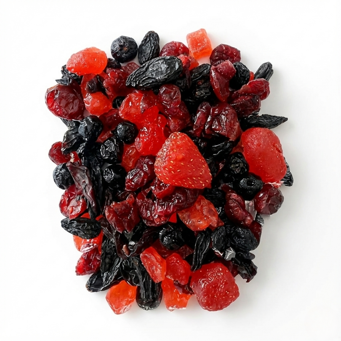 Superfarmers Premium Dried Berry Mix – Sweet & Tangy Blend of Strawberries, Blueberries, Cranberries, Cherries & Raisins (200g)