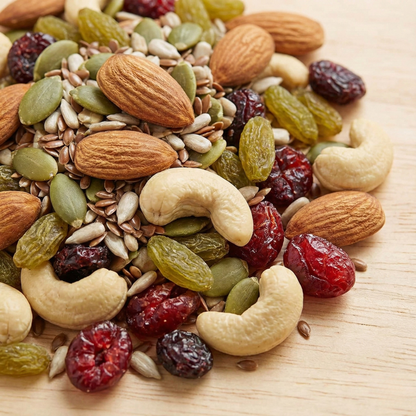 Superfarmers Premium Mixed Nuts & Seeds – High Protein Trail Mix with Almonds, Cashews & Berries (200g / 500g)