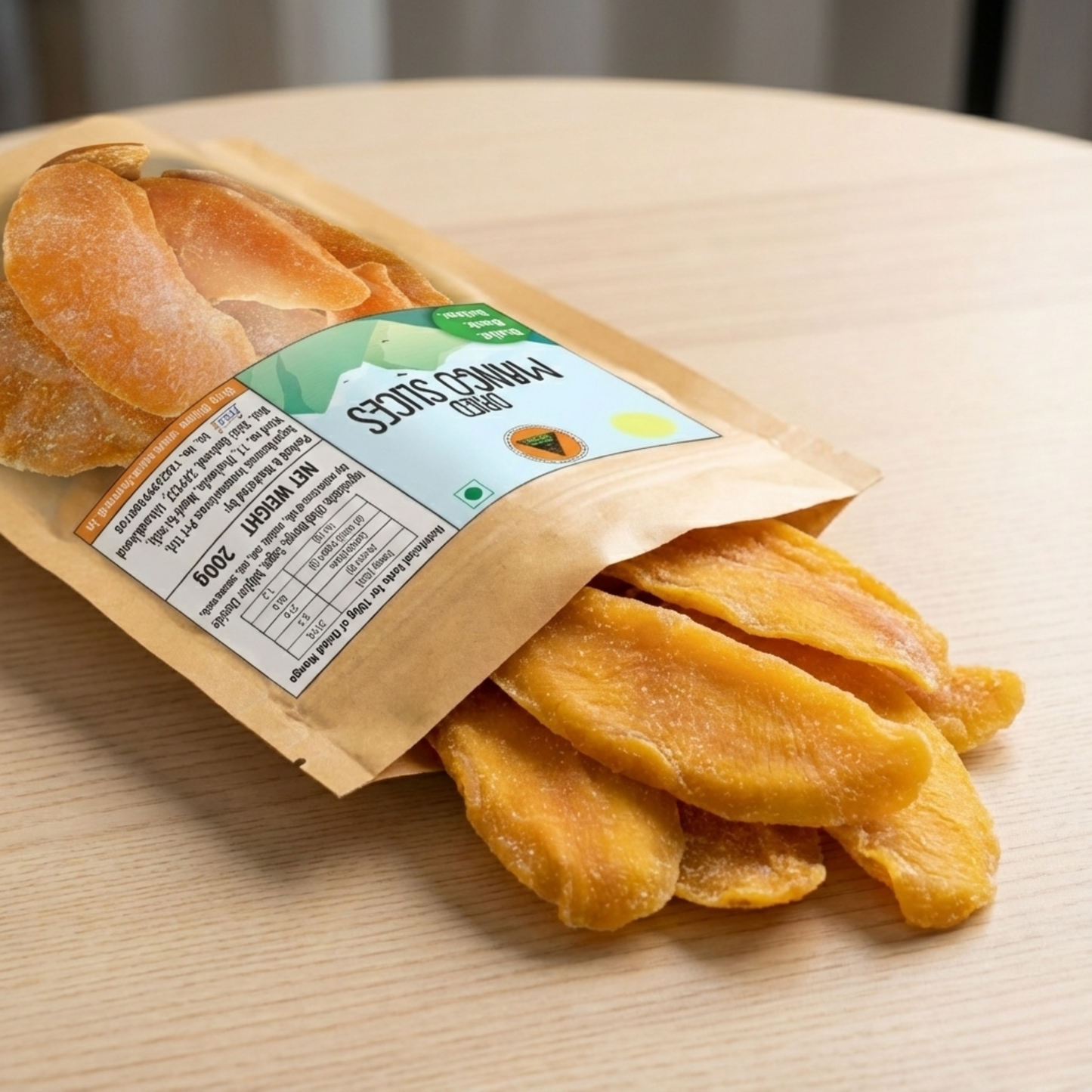 Superfarmers Dried Mango Slices 200g – Premium, Sweet & Chewy Fruit Snack
