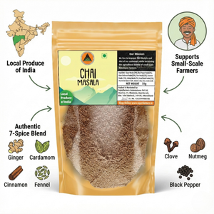 Superfarmers Chai Masala – Authentic Indian Tea Spice Blend (50g) | Local Produce
