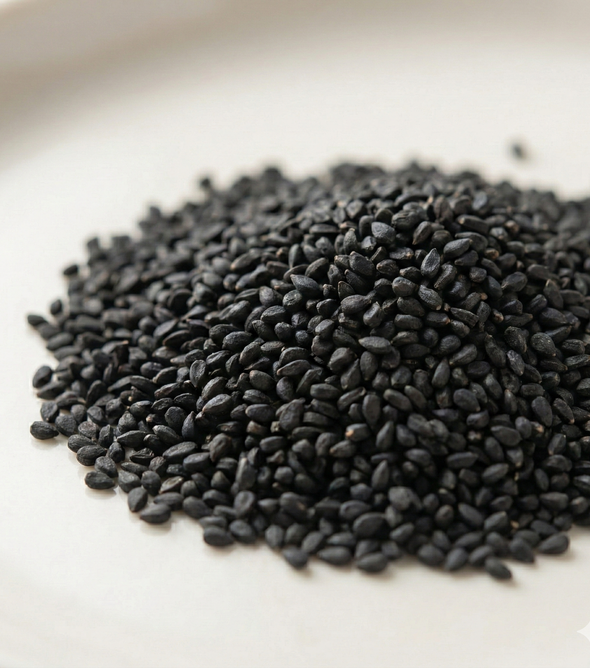 Superfarmers Basil Seeds (Sabja) 250g stand-up pouch packaging with nutritional information and "Local Produce of India" label.