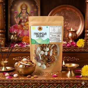 Superfarmers Panchmewa Prasadam - Premium 5 Dry Fruit Mix for Fasting - Fasting Friendly (150g/375g)