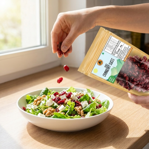 Superfarmers Dried Cranberry Slices – Sweet & Tangy Premium Fruit Snack (200g)