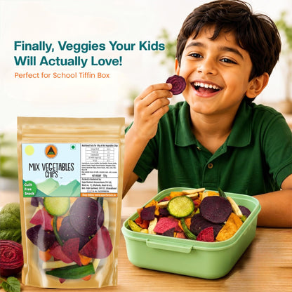 Superfarmers Mixed Vegetable Chips 150g – Guilt Free Snack | Healthy Veggie Snack
