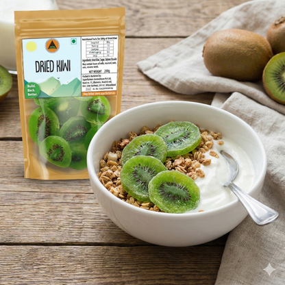 Superfarmers Premium Dried Kiwi Slices - Sweet & Tangy Fruit Snack (200g)