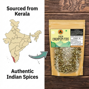 Superfarmers Green Cardamom Pods – 100% Local Produce of India (25g)