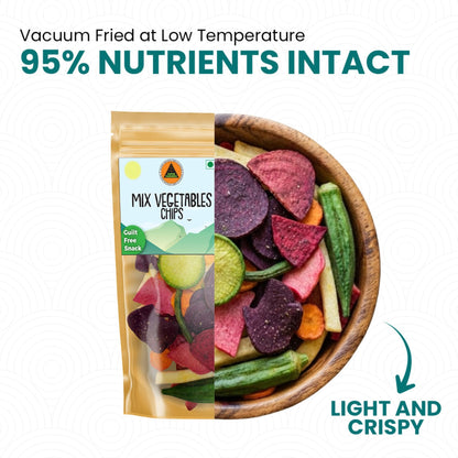 Superfarmers Mixed Vegetable Chips 150g – Guilt Free Snack | Healthy Veggie Snack