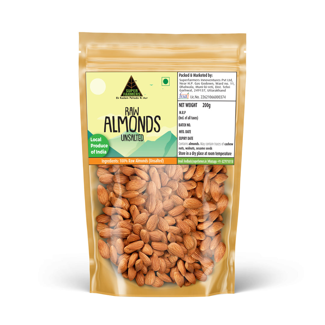 California Almonds (Badam) | Crunchy & Nutritious Snack