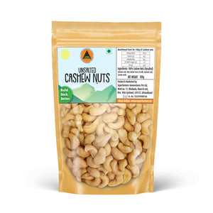 Superfarmers unsalted cashew nuts whole kaju kernels 500g pack