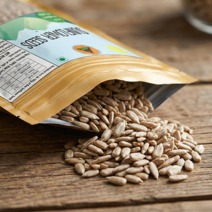 Superfarmers Raw Sunflower Seeds (200g) | Premium Local Indian Produce | Unroasted, Healthy Snack
