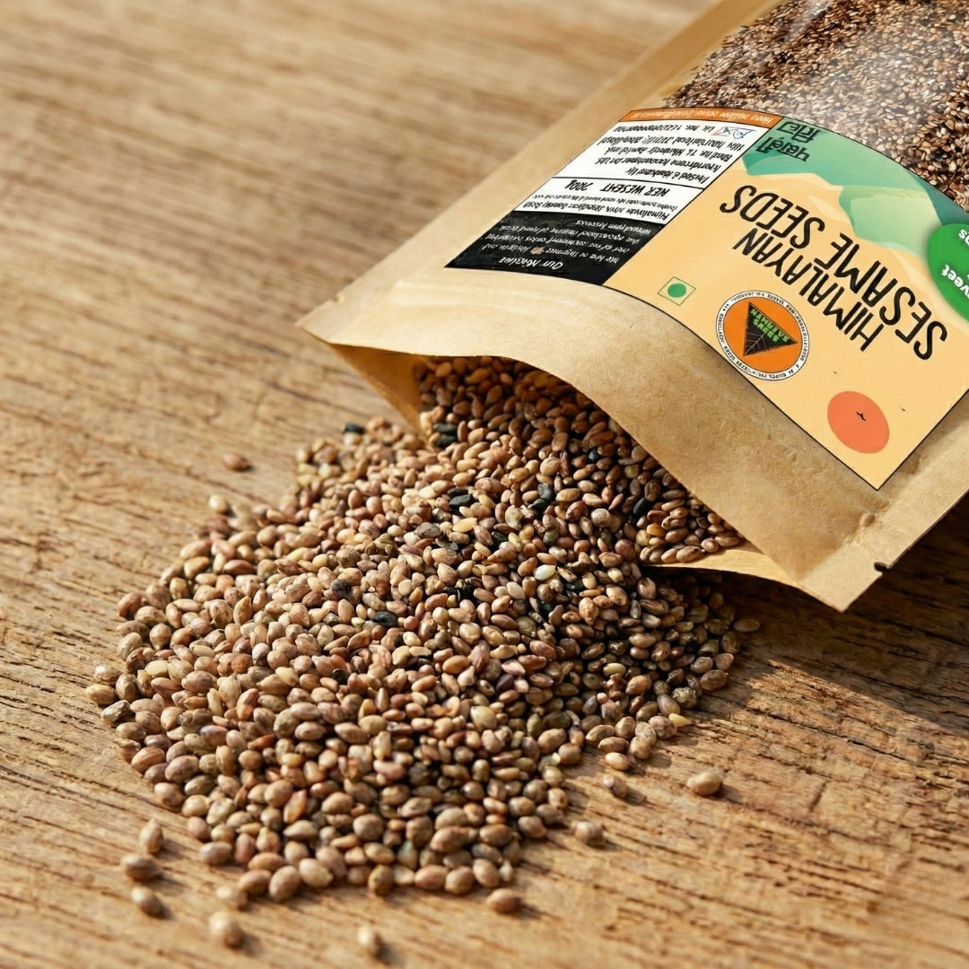 Superfarmers Premium Himalayan Sesame Seeds (Pahadi Til) – Raw & Unpolished (200g)