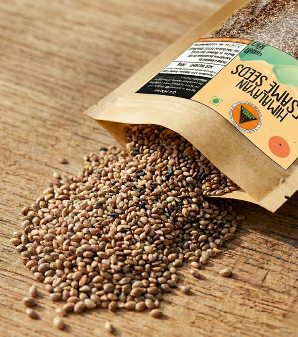 Superfarmers Premium Himalayan Sesame Seeds (Pahadi Til) – Raw & Unpolished (200g)