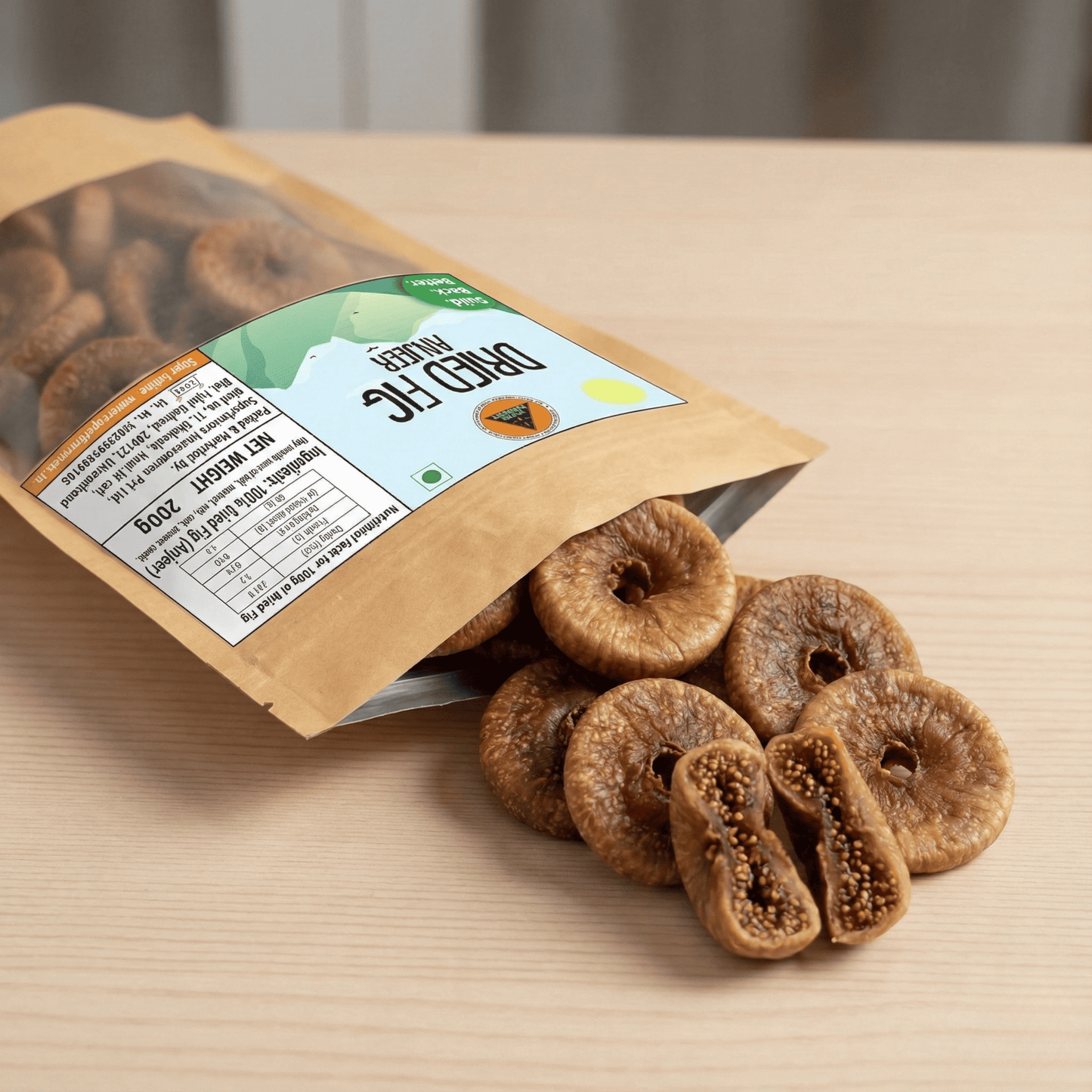 Superfarmers Dried Figs (Anjeer) – Premium 100% Natural & Unsweetened