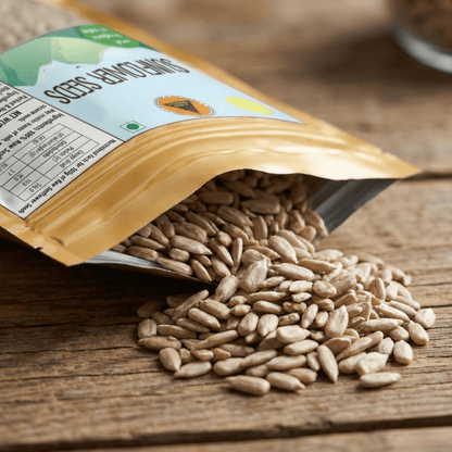 Superfarmers Raw Sunflower Seeds (100g / 250g) | Premium Local Indian Produce | Unroasted, Healthy Snack