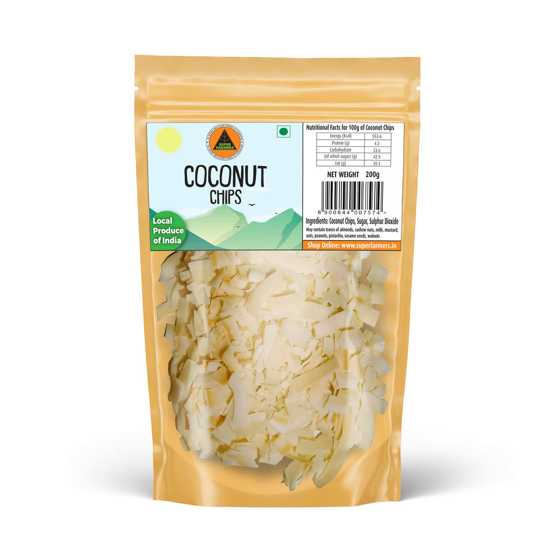 Dried Coconut Chips | Crispy, Tropical & Wholesome Snack Delight