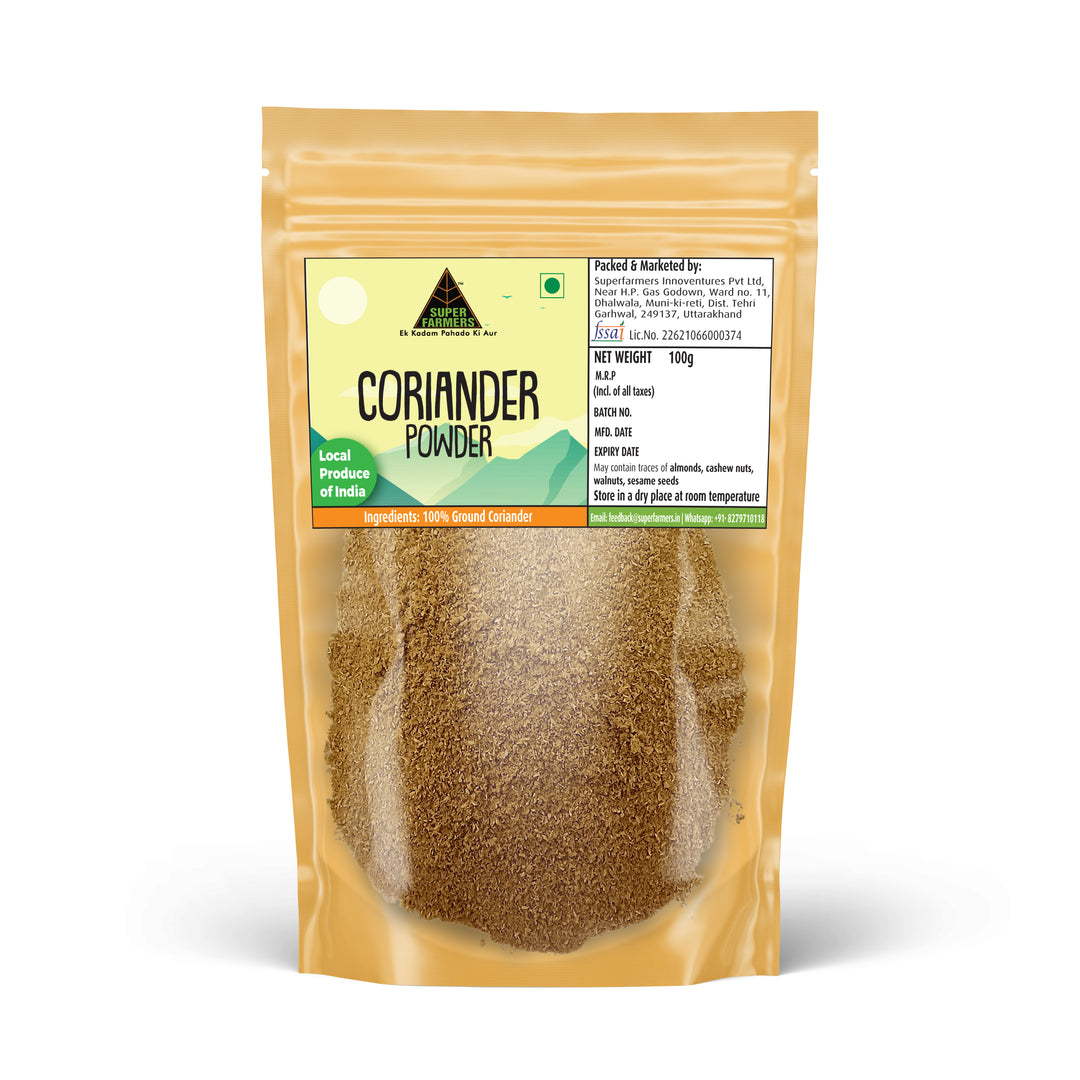 Coriander Seeds (Powder) | Warm, Citrusy & Versatile