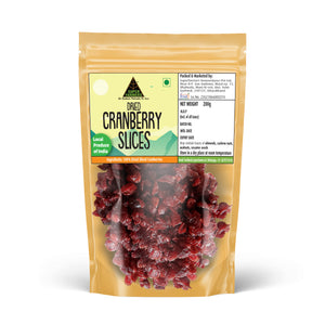 Dried Cranberry (Slices) | Tangy-Sweet & Immunity-Boosting