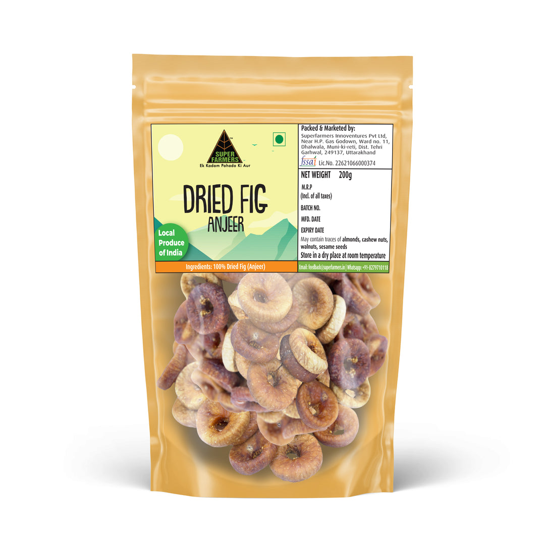 Dried Figs (Anjeer) | Chewy, Honeyed & Fiber-Rich Snack