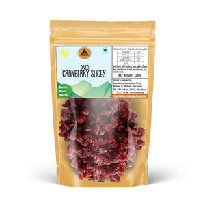 Superfarmers dried cranberry slices 200g premium fruit snack pack