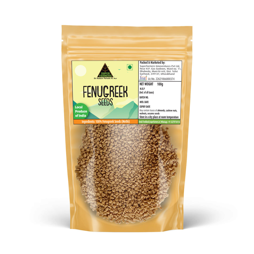 Fenugreek Seeds (Whole) | Bittersweet, Maple & Digestive