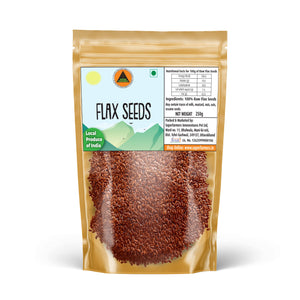 Superfarmers 250g Raw Flax Seeds premium resealable packaging.