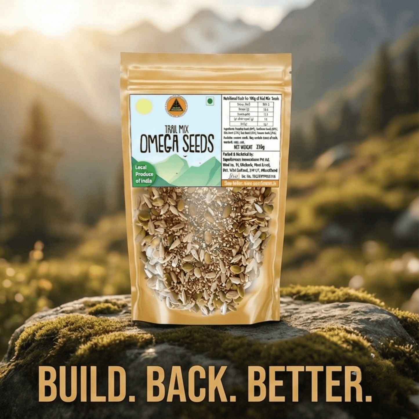 Superfarmers Trail Mix Omega Seeds (100g / 250g) | 5-in-1 Super Seed Blend | High Protein & Rich in Healthy Fats