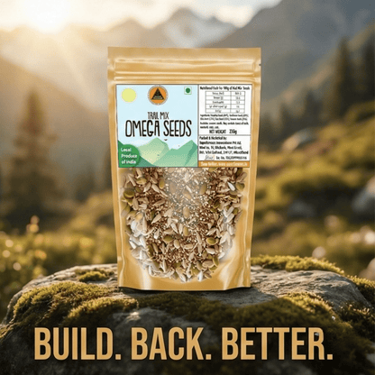 Superfarmers Trail Mix Omega Seeds (100g / 250g) | 5-in-1 Super Seed Blend | High Protein & Rich in Healthy Fats