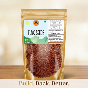 Superfarmers Premium Raw Flax Seeds (100g & 250g) | 100% Natural Local Produce