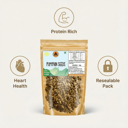 Superfarmers Premium Pumpkin Seeds (100g / 250g) – Nutrient-Dense Superfood for Snacking, Salads & Smoothies