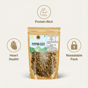 Superfarmers Premium Raw Pumpkin Seeds (100g & 250g) – Nutrient-Dense Superfood for Snacking, Salads & Smoothies