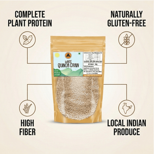 Superfarmers Premium White Quinoa Grain (500g) | Local Indian Superfood