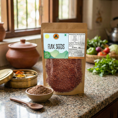 Superfarmers Premium Raw Flax Seeds (100g / 250g) | 100% Natural Local Produce