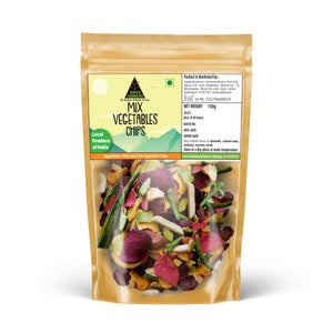 Mixed Vegetable Chips | colourful, Baked, Crunchy & Wholesome Snack
