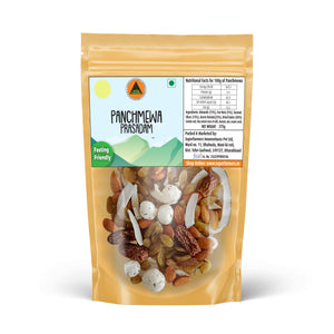 Superfarmers Panchmewa Prasadam - Premium 5 Dry Fruit Mix for Fasting - Fasting Friendly (150g/375g)