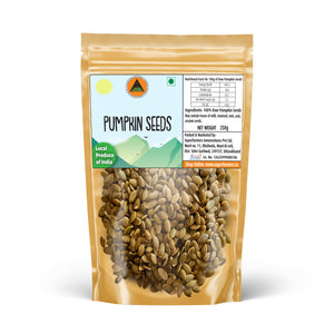 Superfarmers Raw Pumpkin Seeds 250g premium resealable pouch.