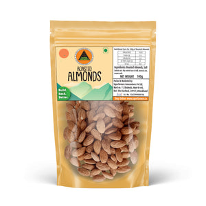Superfarmers Roasted & Salted Almonds – Crunchy & Nutritious (100g / 200g)