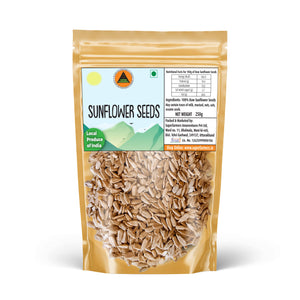 Superfarmers Raw Sunflower Seeds - 250g | Premium Local Indian Produce | Unroasted, Healthy Snack