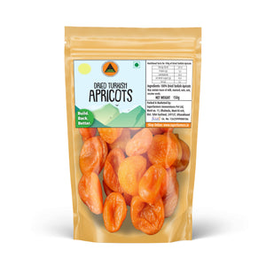 Superfarmers Premium Dried Turkish Apricots - Naturally Sweet Fruit Snack, 150g