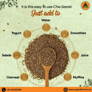 Himalayan Black Chia Seeds | Tiny, Nutritious & Omega-3 Rich