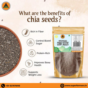 Himalayan Black Chia Seeds | Tiny, Nutritious & Omega-3 Rich