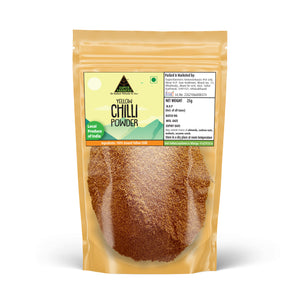 Lakhori Yellow Chilli (Powder) | Golden, Citrusy & Mildly Spicy